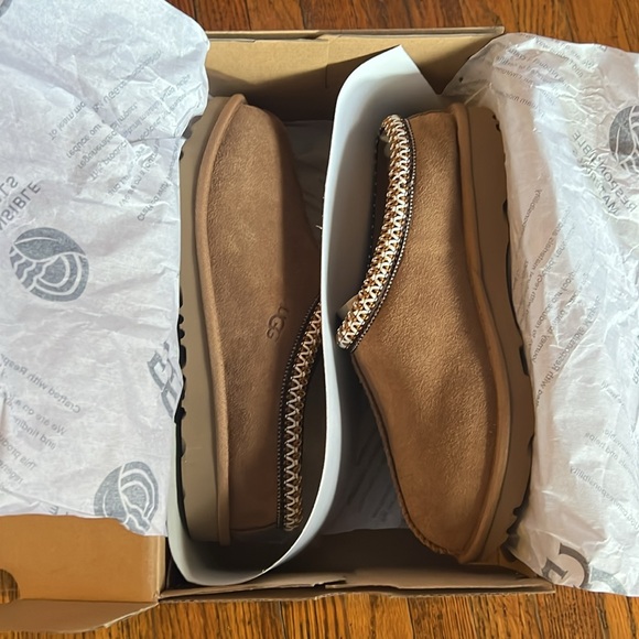 Ugg Chestnut Tasman 2 II Big Kids 6 Women’s 7 Suede Clog NIB New in Box - Picture 4 of 5